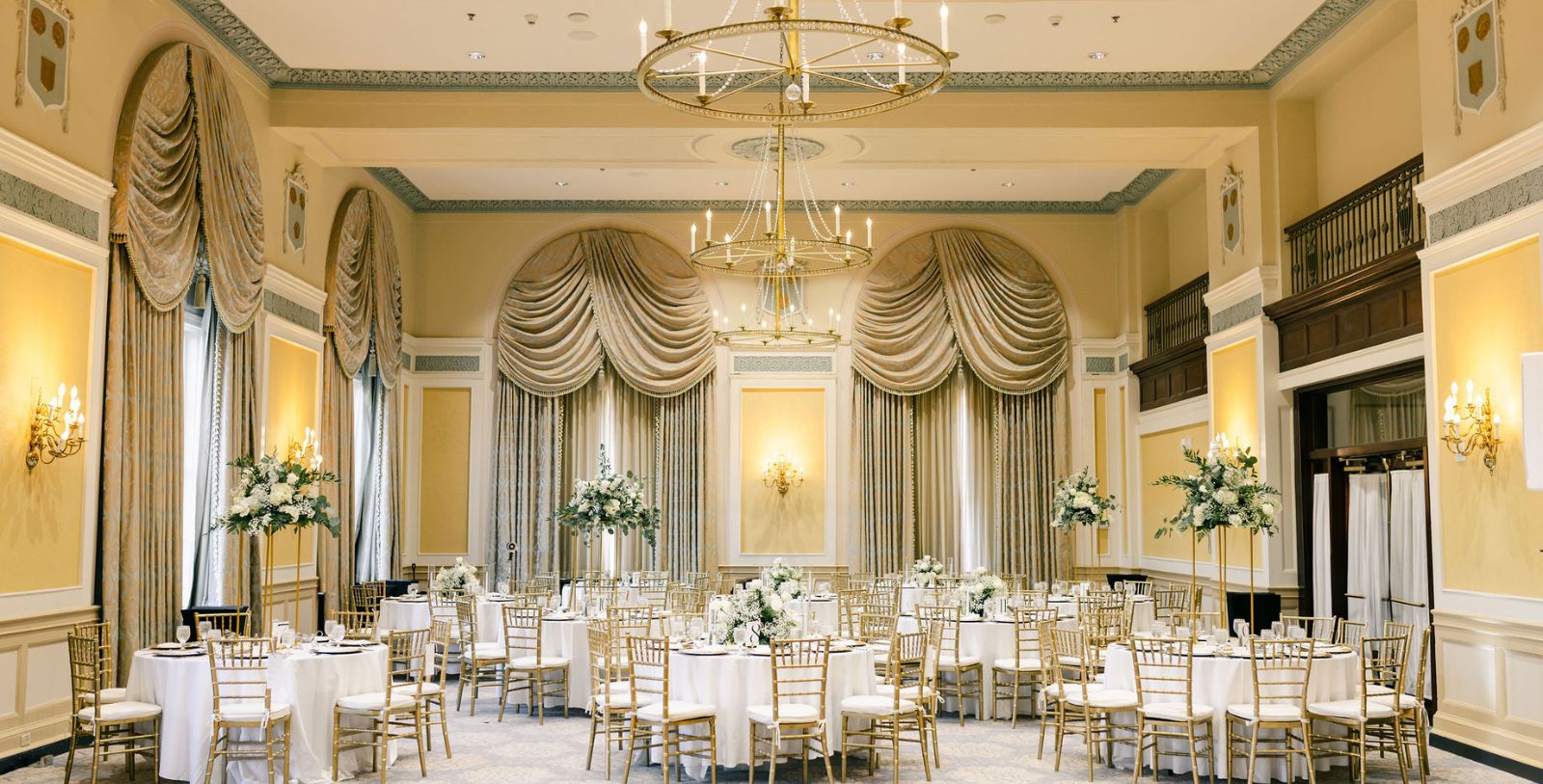 Image of Colonial Ballroom, Francis Marion Hotel, 1924, Member of Historic Hotels of America, in Charleston, South Carolina, Weddings