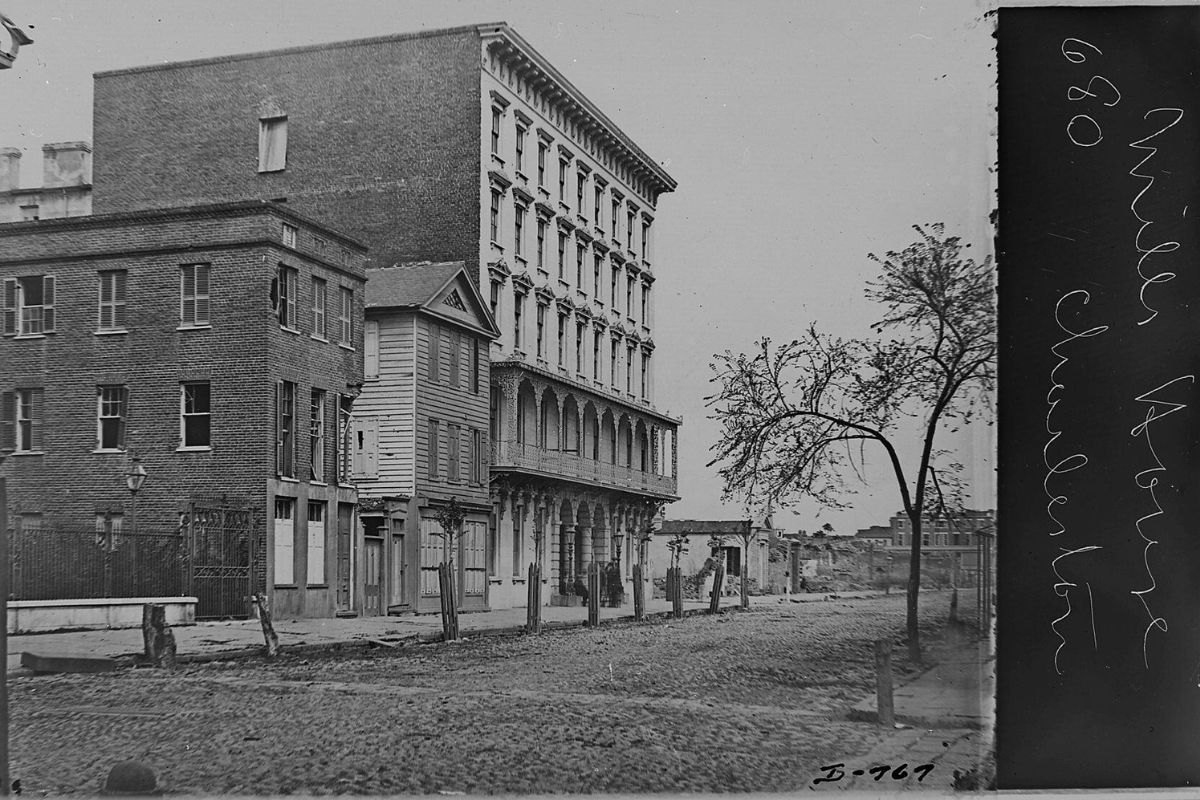 Historical Image of Mills House Charleston.