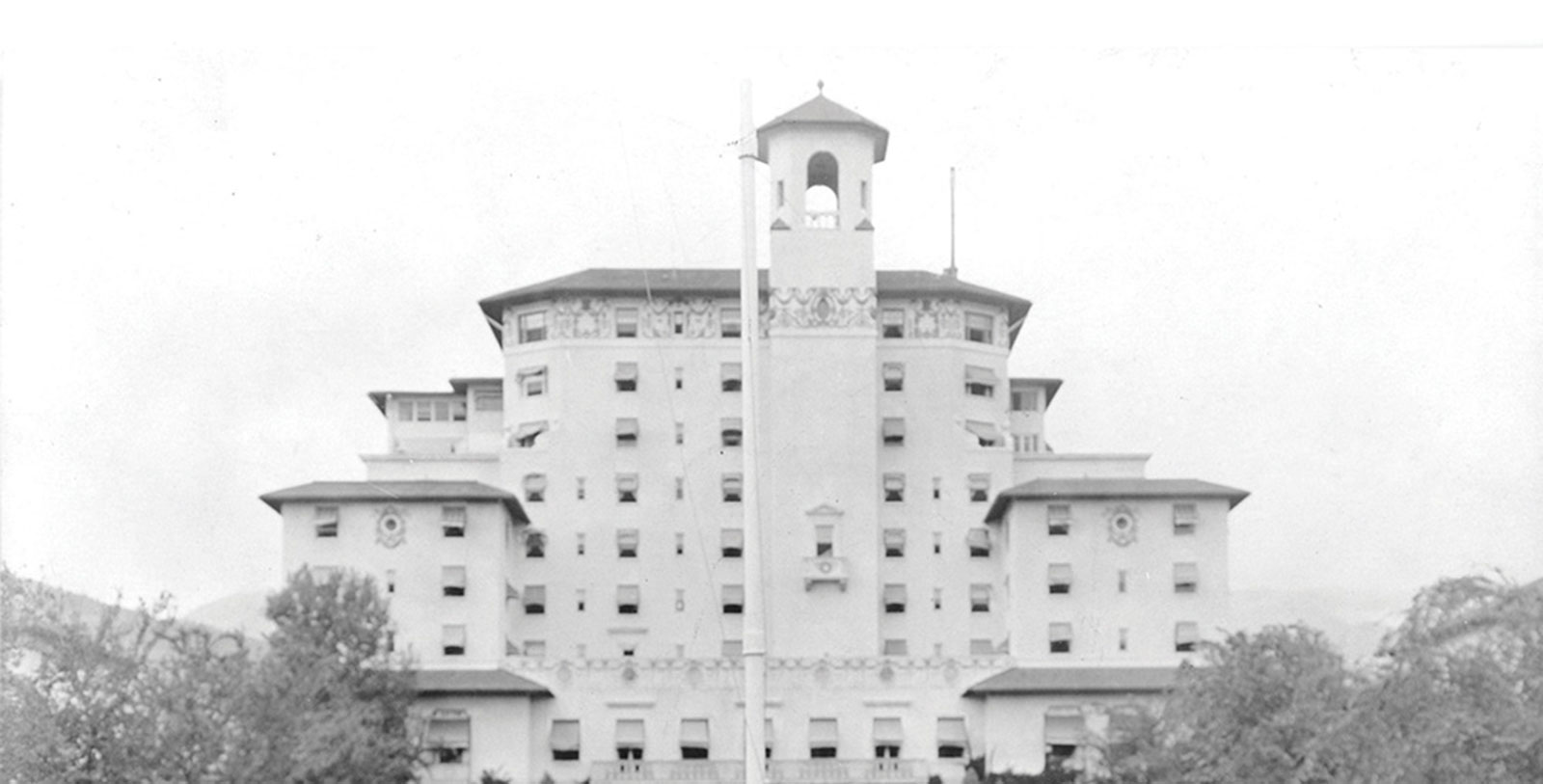 Historic image of the Broadmoor in Colorado Springs, Colorado