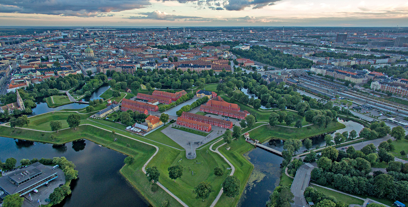 Experience a tour of the imposing Kastellet.