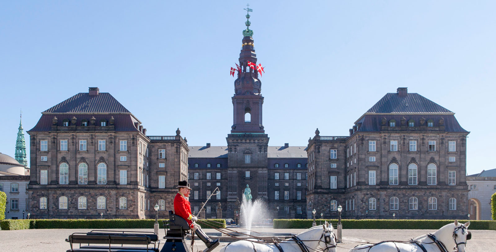Explore the Christiansborg Palace (Christiansborg Slot) just moments down the road.