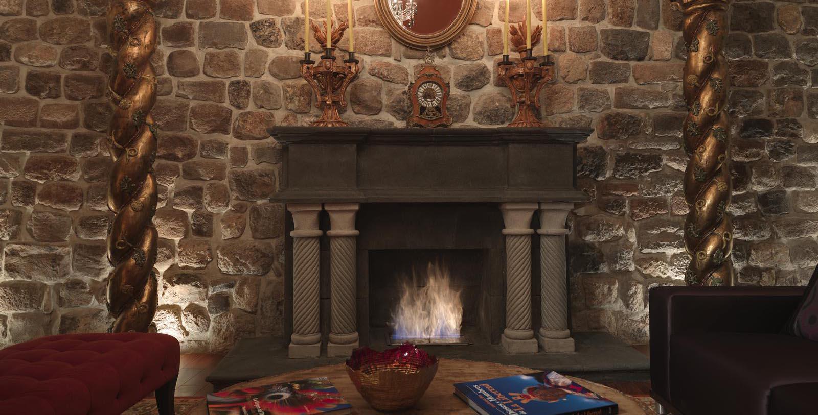 Image of guestroom fireplace Aranwa Cusco Boutique Hotel, 1560, Member of Historic Hotels Worldwide, in Cusco, Peru, Location Map