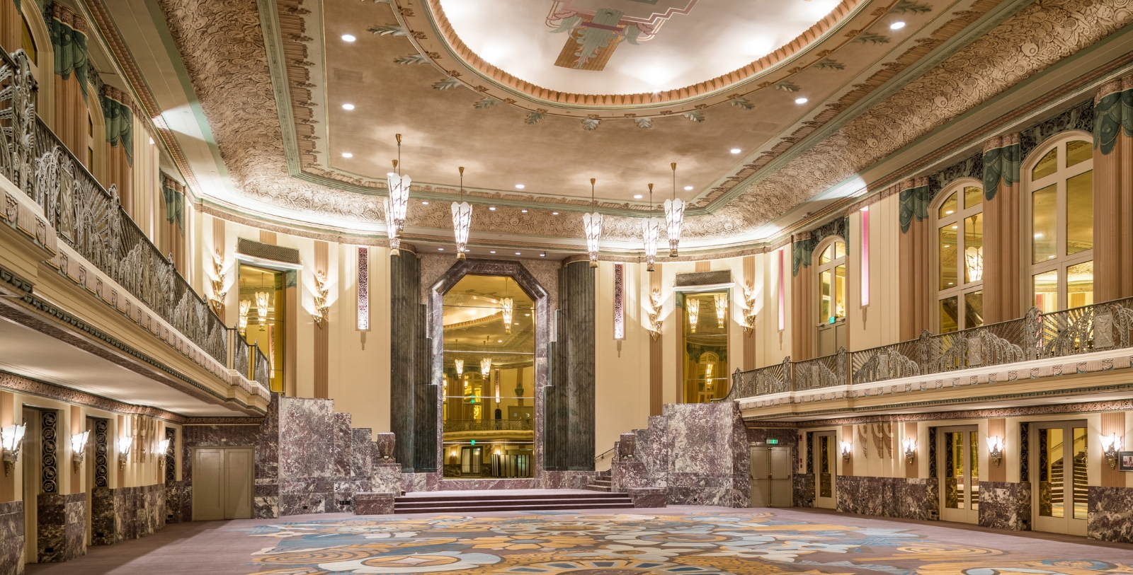 Image of the Hall of Mirrors in the Hilton Cincinnati Netherland Plaza, 1931, Member of Historic Hotels of America, in Cincinnati, Ohio, Special Occasions
