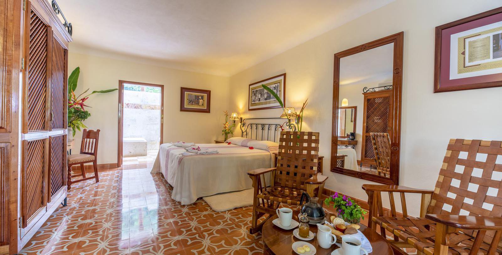 Image of Guestroom Interior, Hacienda Uxmal Plantation & Museum, Member of Historic Hotels Worldwide, Location Map