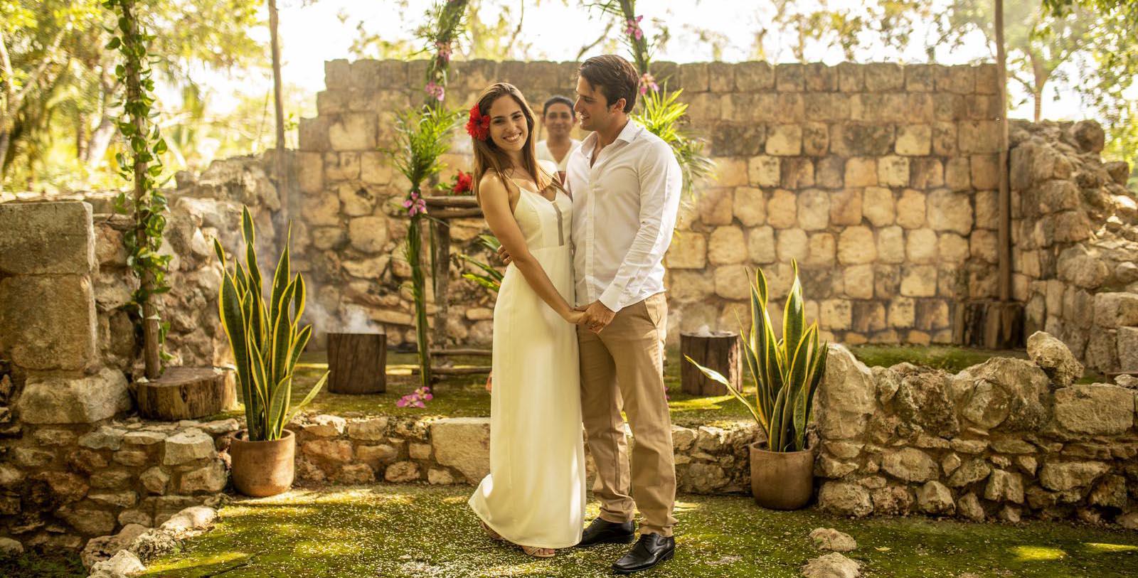Image of Wedding Couple, Hacienda Uxmal Plantation & Museum, Member of Historic Hotels Worldwide, Experience