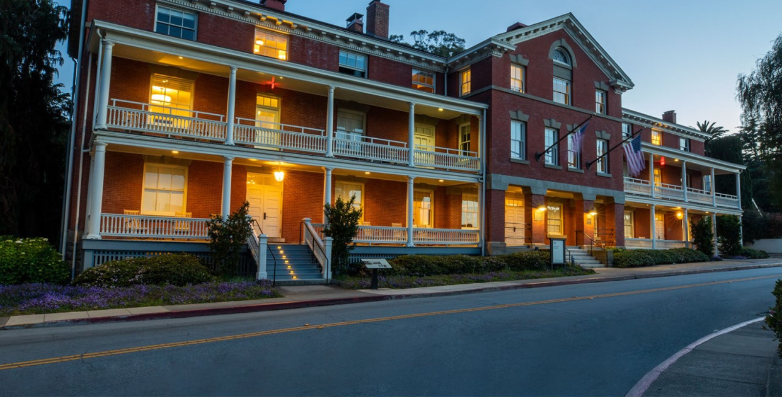 Image of Inn at the Presidio. The original property opened in 1903. A member of Historic Hotels of America since 2011.