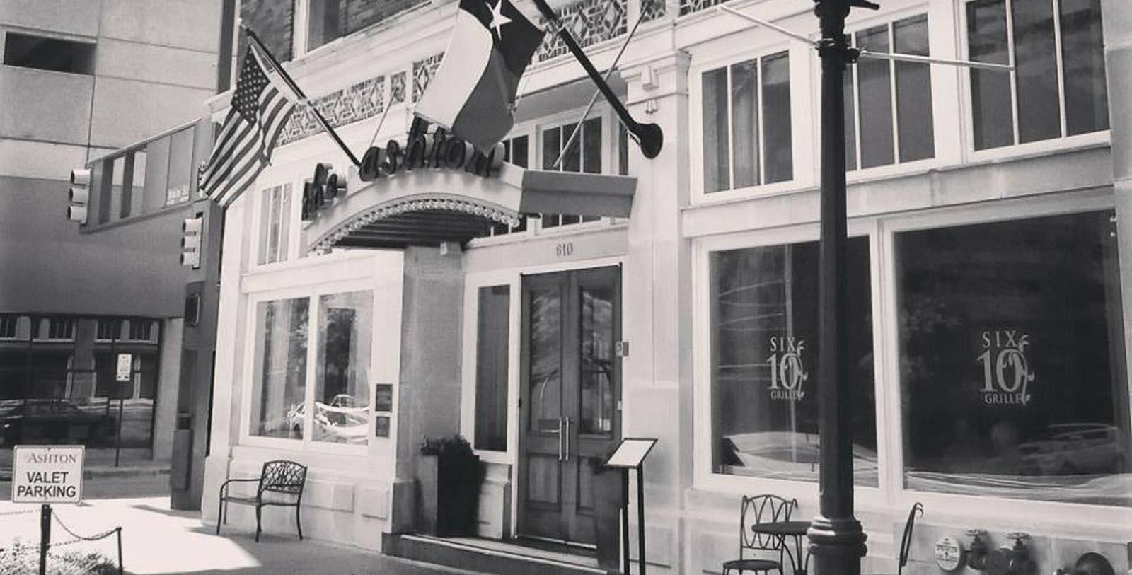 Image of Entrance The Ashton Hotel, 1915, Member of Historic Hotels of America, in Fort Worth, Texas, Discover