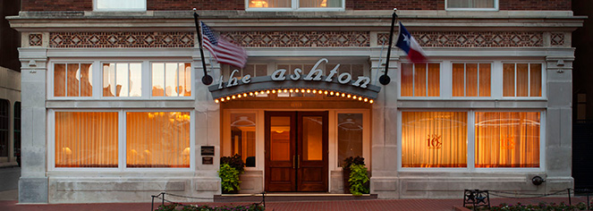 Activities:
The Ashton Hotel
in Fort Worth