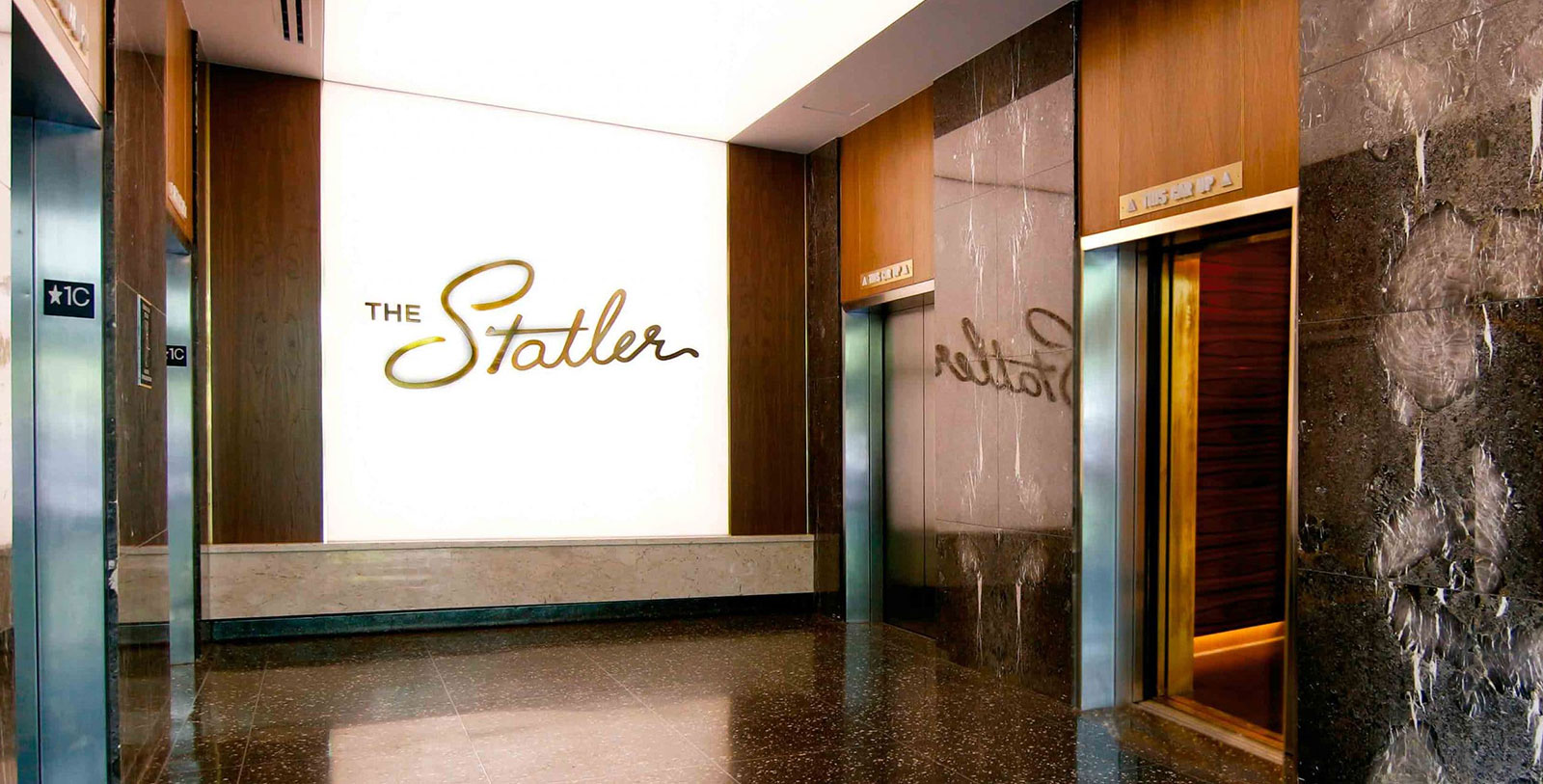 Image of Elevator Hallway at The Statler, 1956, Member of Historic Hotels of America, in Dallas, Texas, Discover