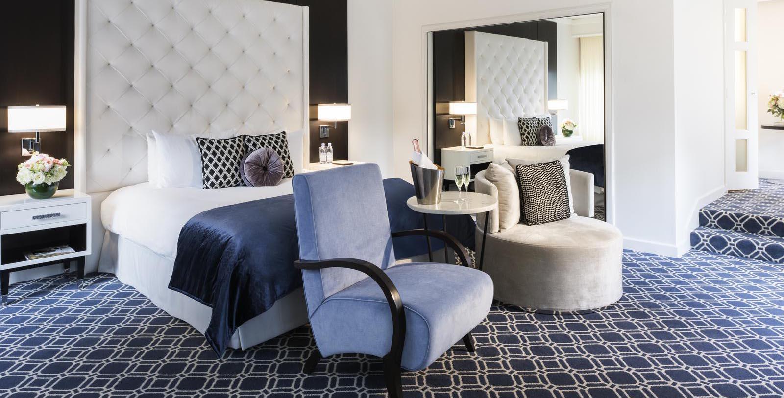 Image of Luxurious Guestroom Sofitel Washington Lafayette Square, 1927, Member of Historic Hotels of America, in Washington, DC, Explore