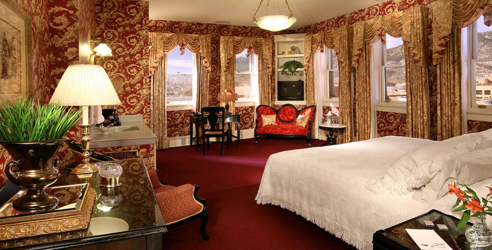 Image of Guestroom Interior, Hotel Boulderado in Boulder, Colorado, 1909, Member of Historic Hotels of America, Location Map