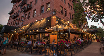 Dining at
Hotel Boulderado
in Boulder