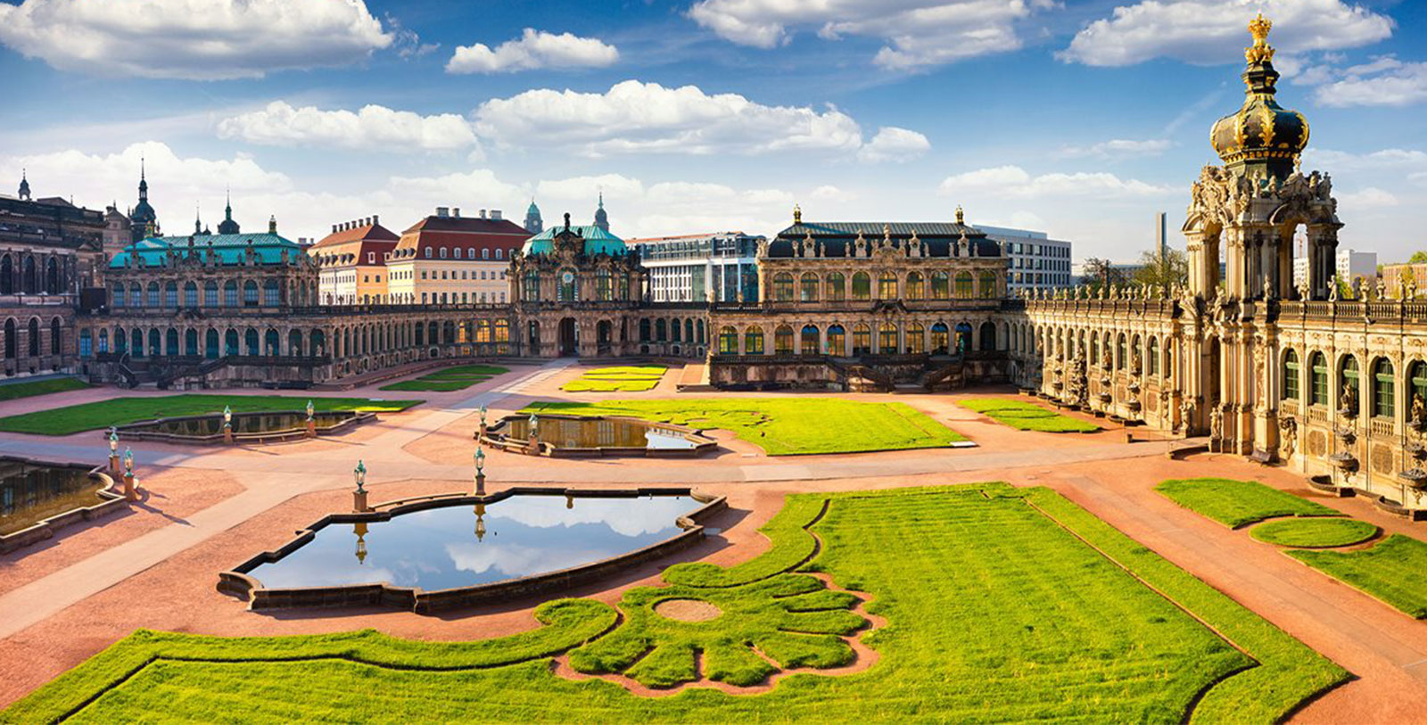 Explore the magnificent Zwinger just moments away.