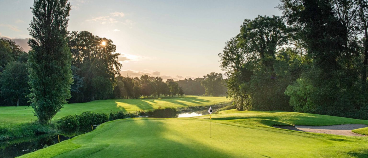 Image of Palmer North Course from Tee, The K Club, 1832, Member of Historic Hotels Worldwide, in Straffan, County Kildare, Ireland, Golf