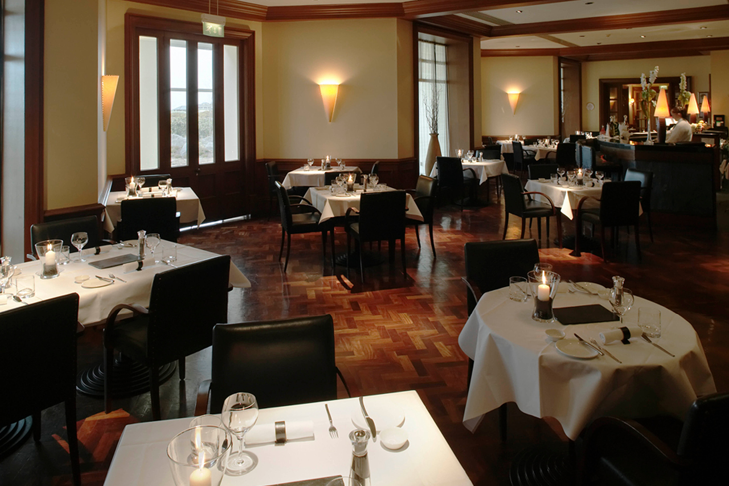 Image of Sands Grill Restaurant Old Course Hotel Golf Resort & Spa Scotland United Kingdom, Dining