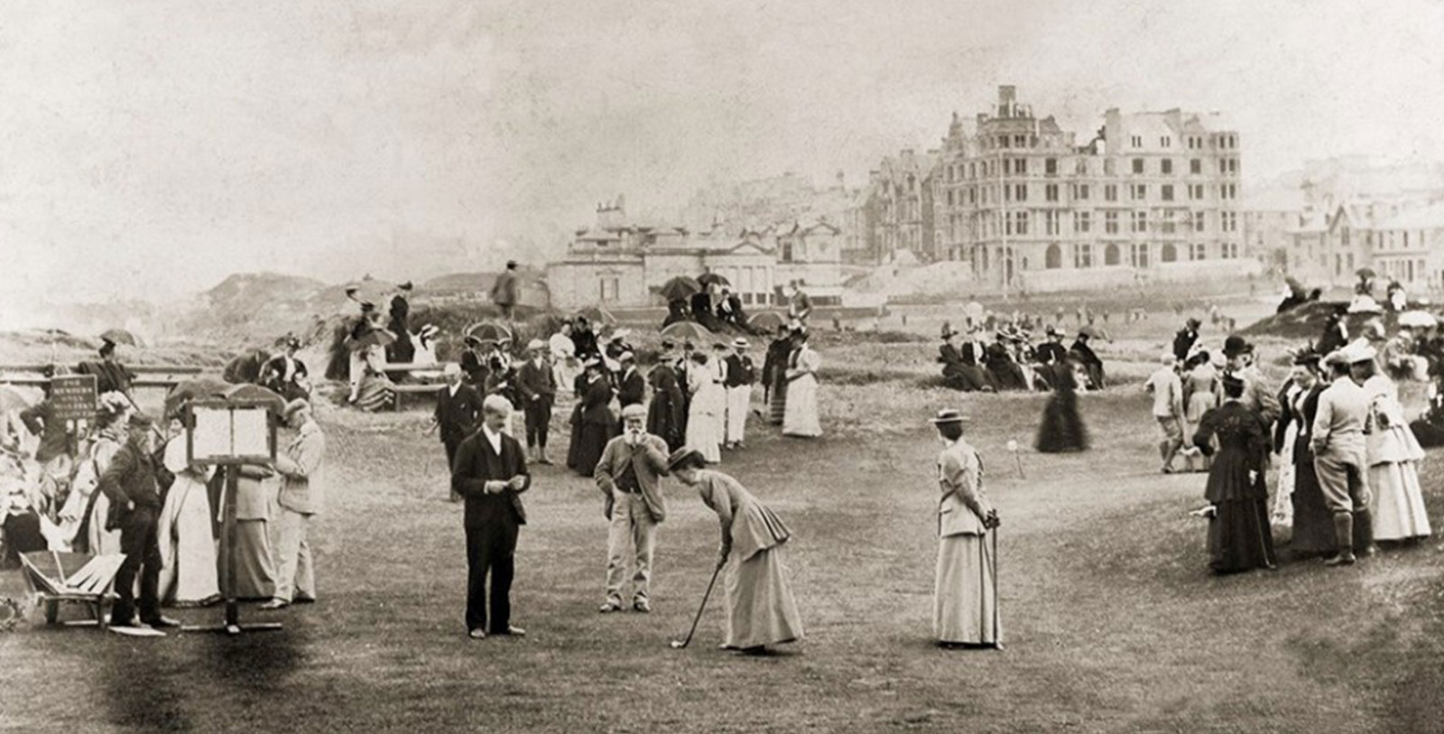 Historical Image of Old Course, Old Course Hotel, Golf Resort & Spa, 1852, Member of Historic Hotels Worldwide, in St Andres, Scotland, United Kingdom, History
