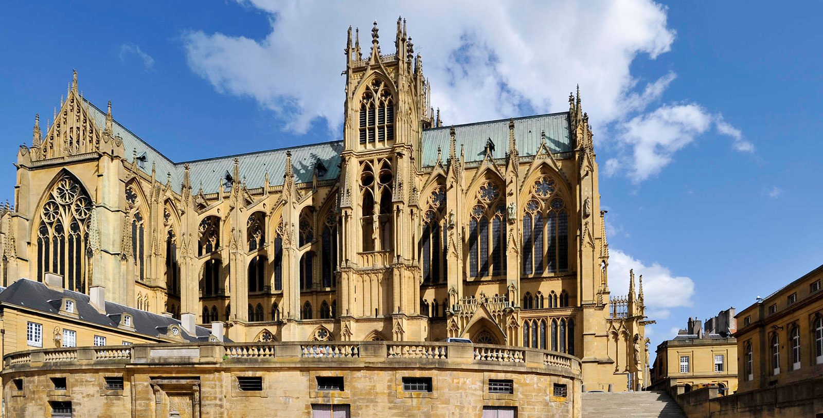 Experience the historic beauty of the Metz Cathedral.