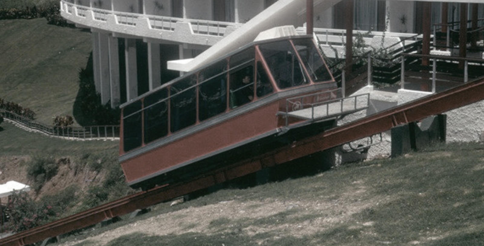 Discover the resort's characteristic funicular train, a highlight for guests since El Conquistador Resort first opened.