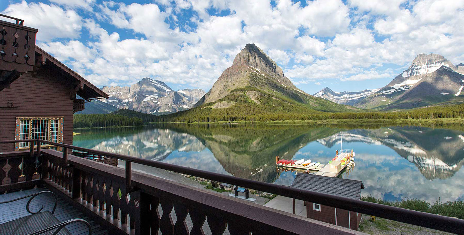 Experience the more than 700 wilderness trails that spiral through Glacier National Park.