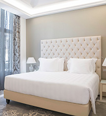Accommodations:
Aleph Rome Hotel, Curio Collection by Hilton
in Rome