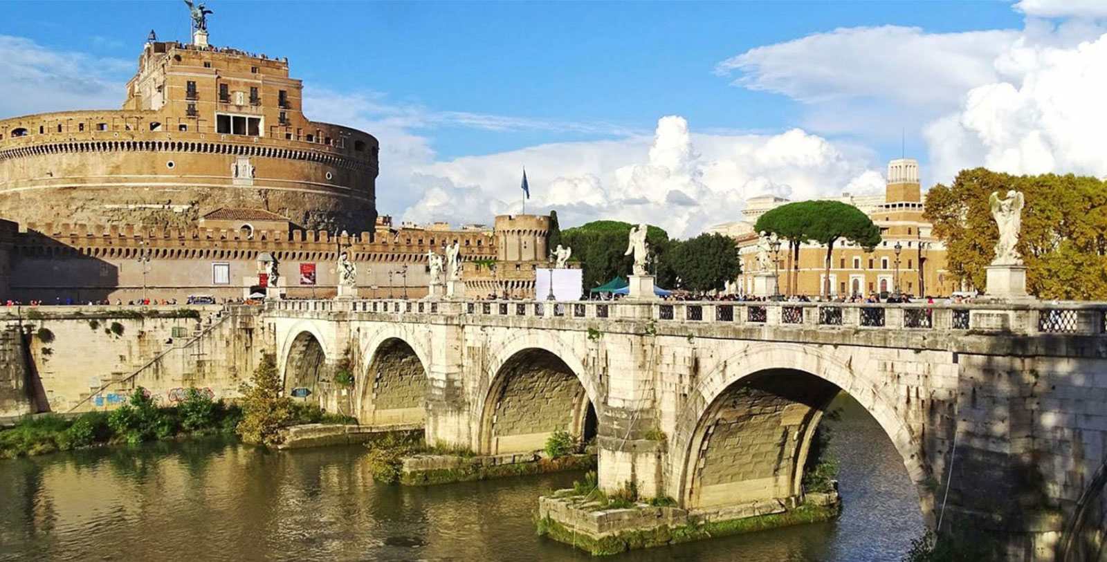 Experience the nearby Castel Sant'Angelo, a papal fortress that was originally used as a Roman emperor's final resting place.