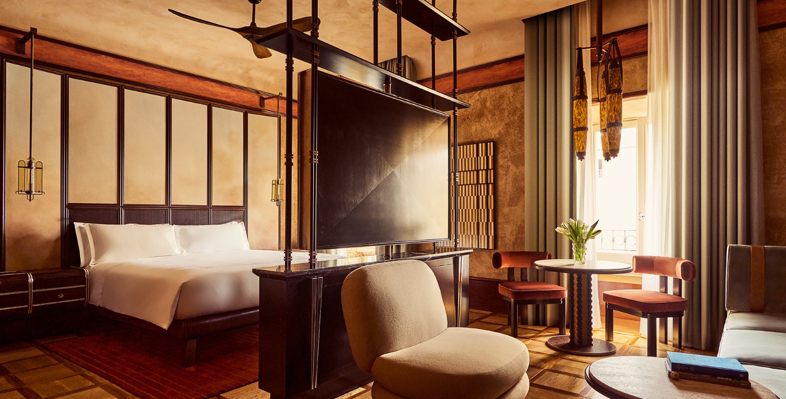 Image of Guestroom of Orient Express La Minerva, 1620, a Member of Historic Hotels Worldwide in Rome, Italy.