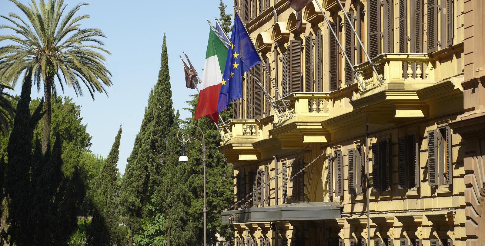 Discover the 19th-century architecture that defines the Sofitel Rome Villa Borghese.