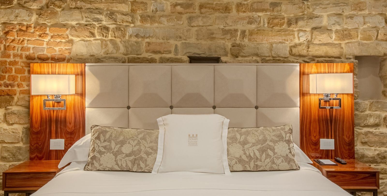 Image of a guestroom at Donati Luxury Tower Suites, 1000, a Member of Historic Hotels Worldwide in Florence, Italy.