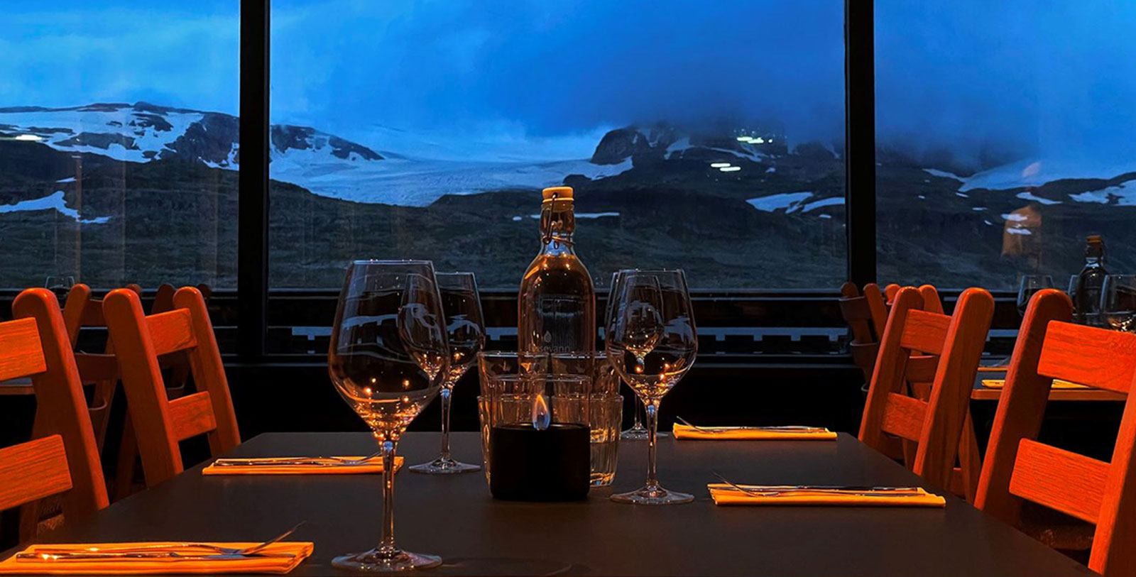 Image of Dining Room at Hotel Finse 1222, Norway, Dining