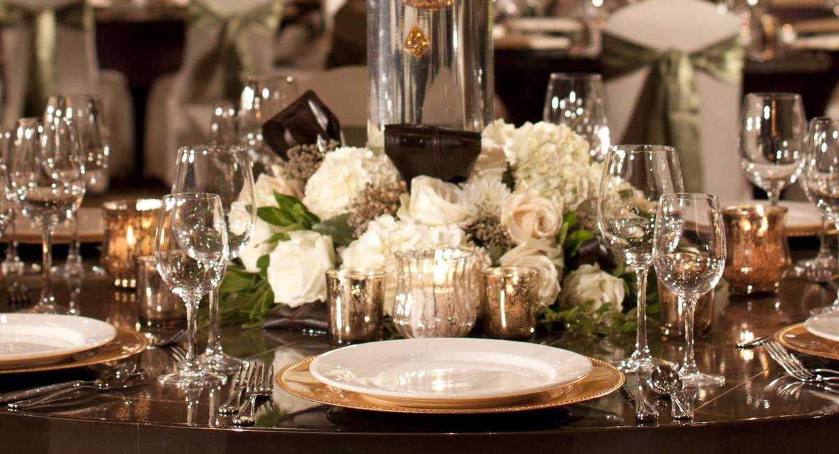 Image of Wedding Reception Detail, Hilton Fort Worth, 1921, Member of Historic Hotels of America, in Fort Worth, Texas