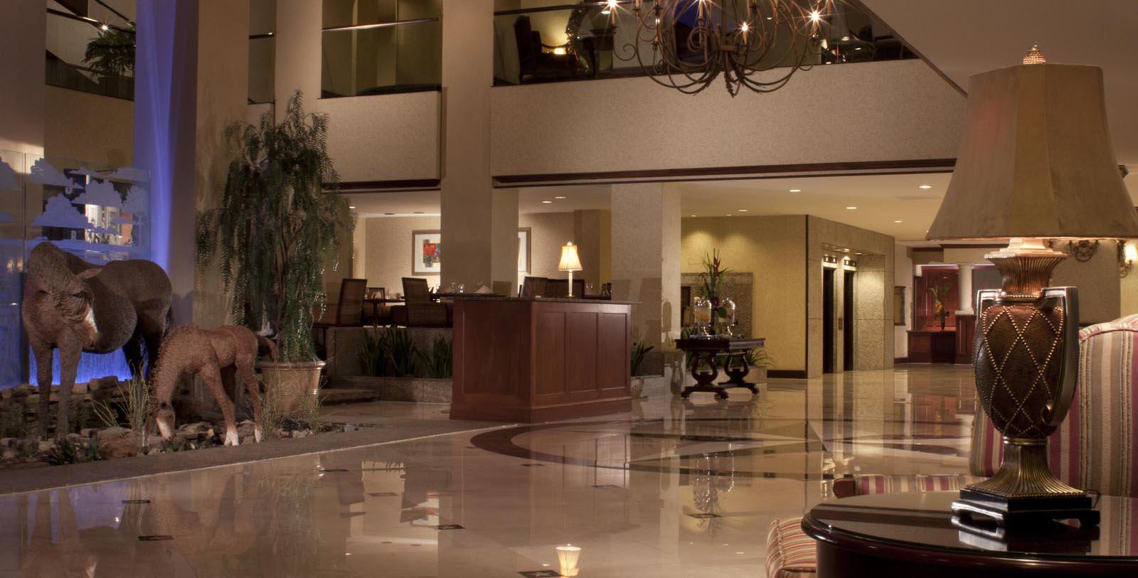 Image of hotel lobby Hilton Fort Worth, 1921, Member of Historic Hotels of America, in Fort Worth, Texas, Explore
