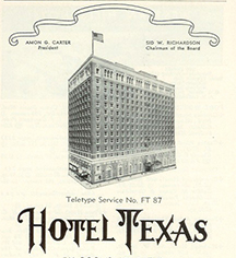 Hotel History in Fort Worth, Texas | Hilton Fort Worth | Historic ...