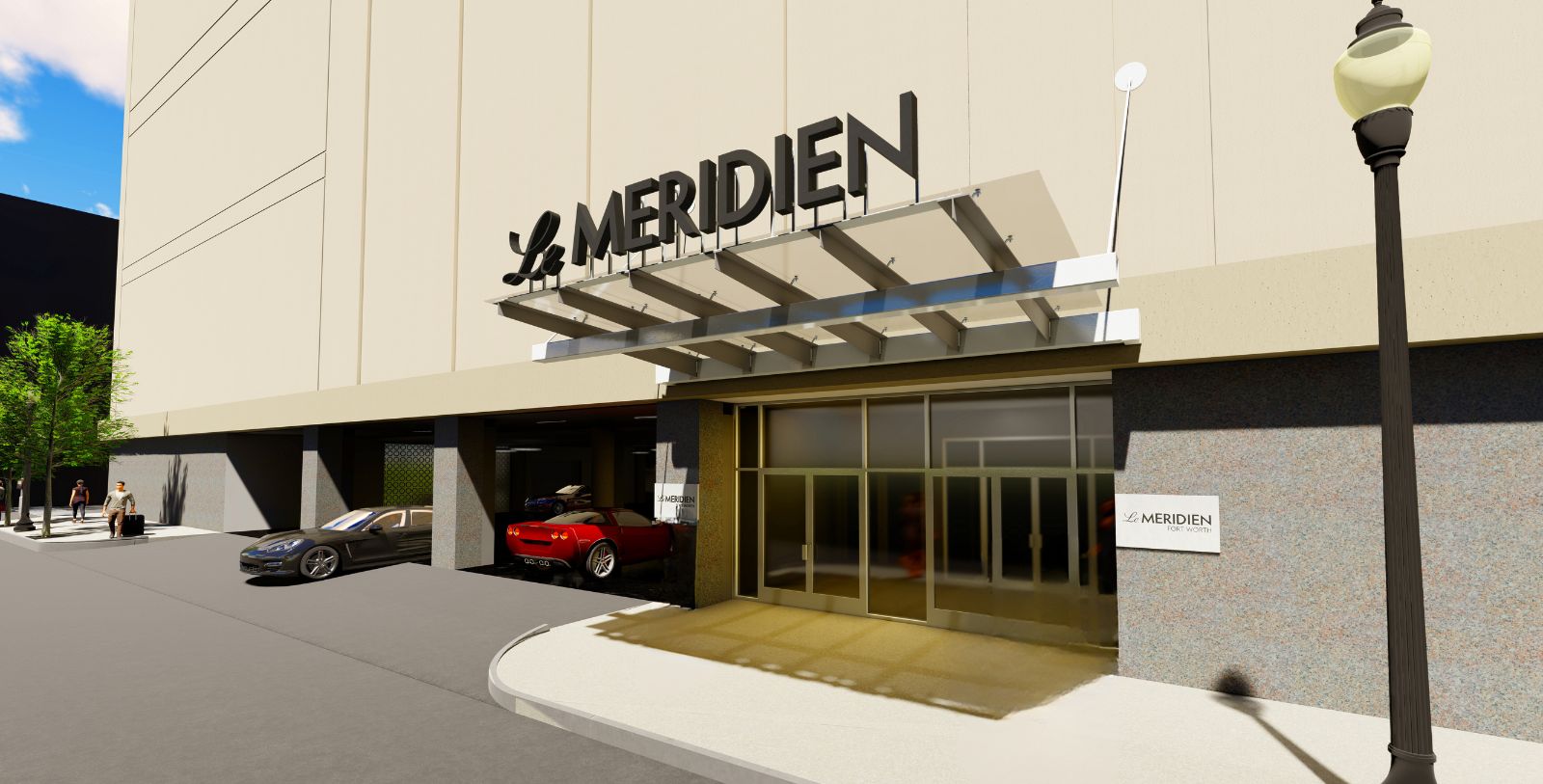 Image of Le Méridien Fort Worth Downtown Exterior.