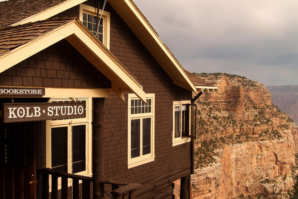 Image of Hotel Exterior at El Tovar Hotel, 1905, Member of Historic Hotels of America, in Grand Canyon, Arizona, Special Offers, Discounted Rates, Families, Romantic Escape, Honeymoons, Anniversaries, Reunions