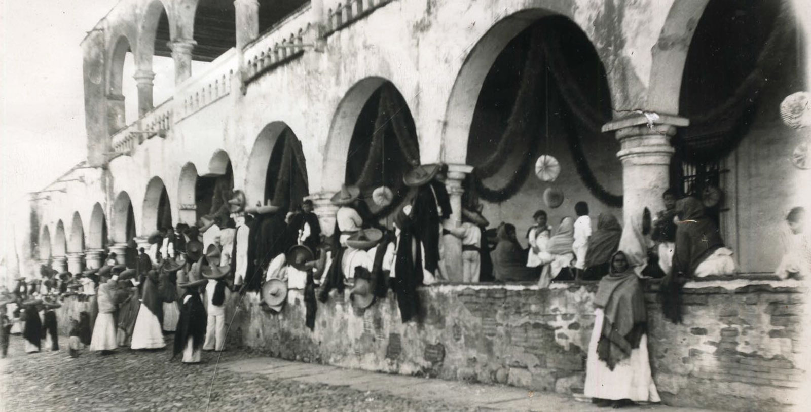 Historic Image Hotel Exterior c. 1896, Hacienda el Carmen Hotel & Spa, Ahualulco de Mercado, 1722, Member of Historic Hotels Worldwide, History