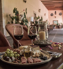Dining at
Hacienda Labor de Rivera
in Teuchitlán