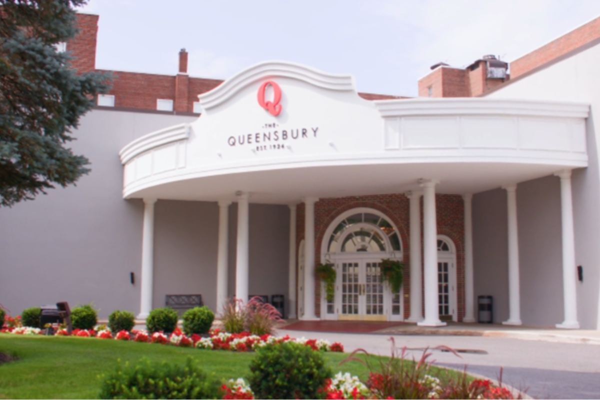 Image of Hotel Lobby at The Queensbury Hotel, 1926, Member of Historic Hotels of America, in Glens Falls, New York, Special Offers, Discounted Rates, Families, Romantic Escape, Honeymoons, Anniversaries, Reunions