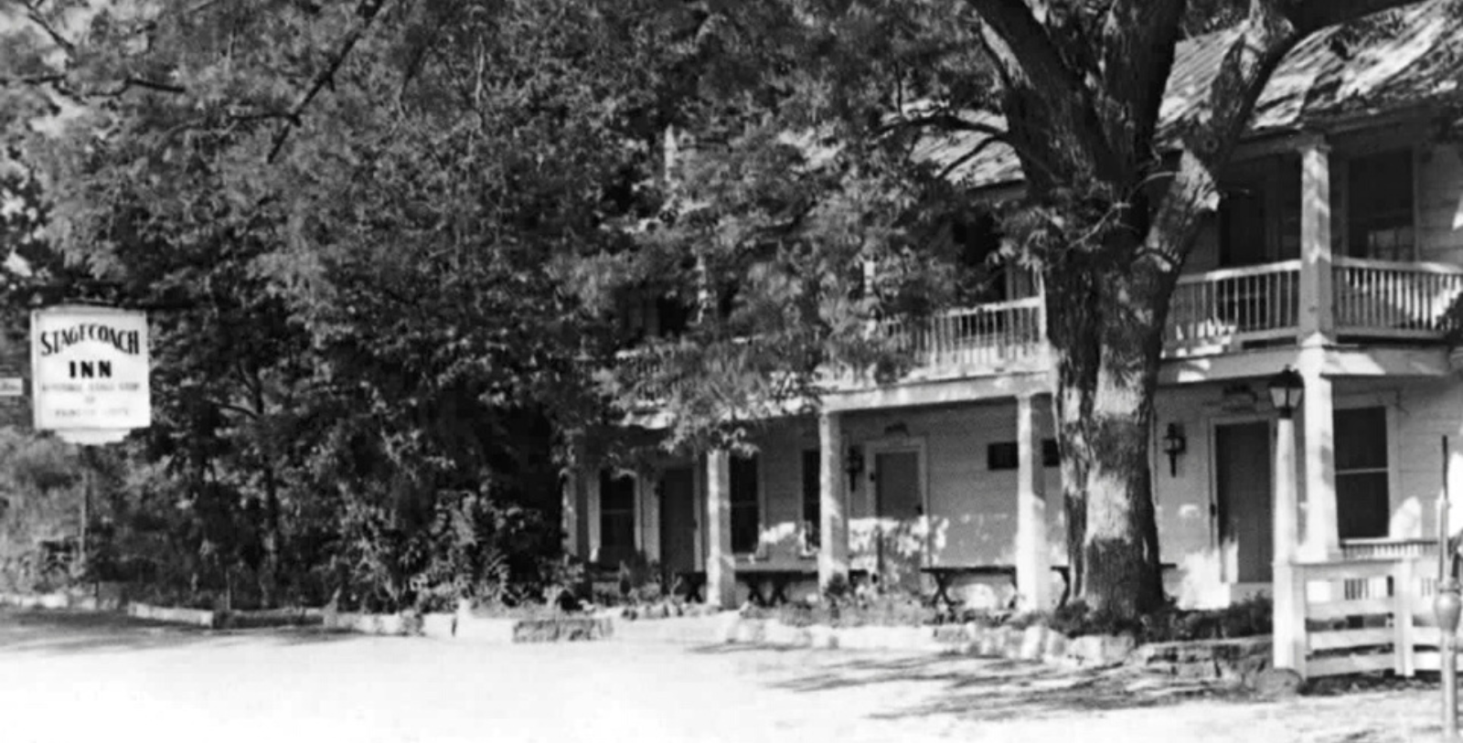 Historic Image of Hotel Exterior The Stagecoach Inn, 1852, Member of Historic Hotels of America, in Salado, Texas, Discover