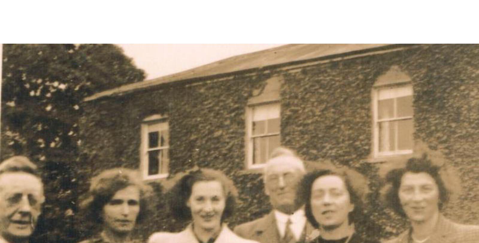 Historic Image of J.R.R. Tolkein at Gregans Castle in Ballyvaughan, County Clare, Ireland from the 1950s
