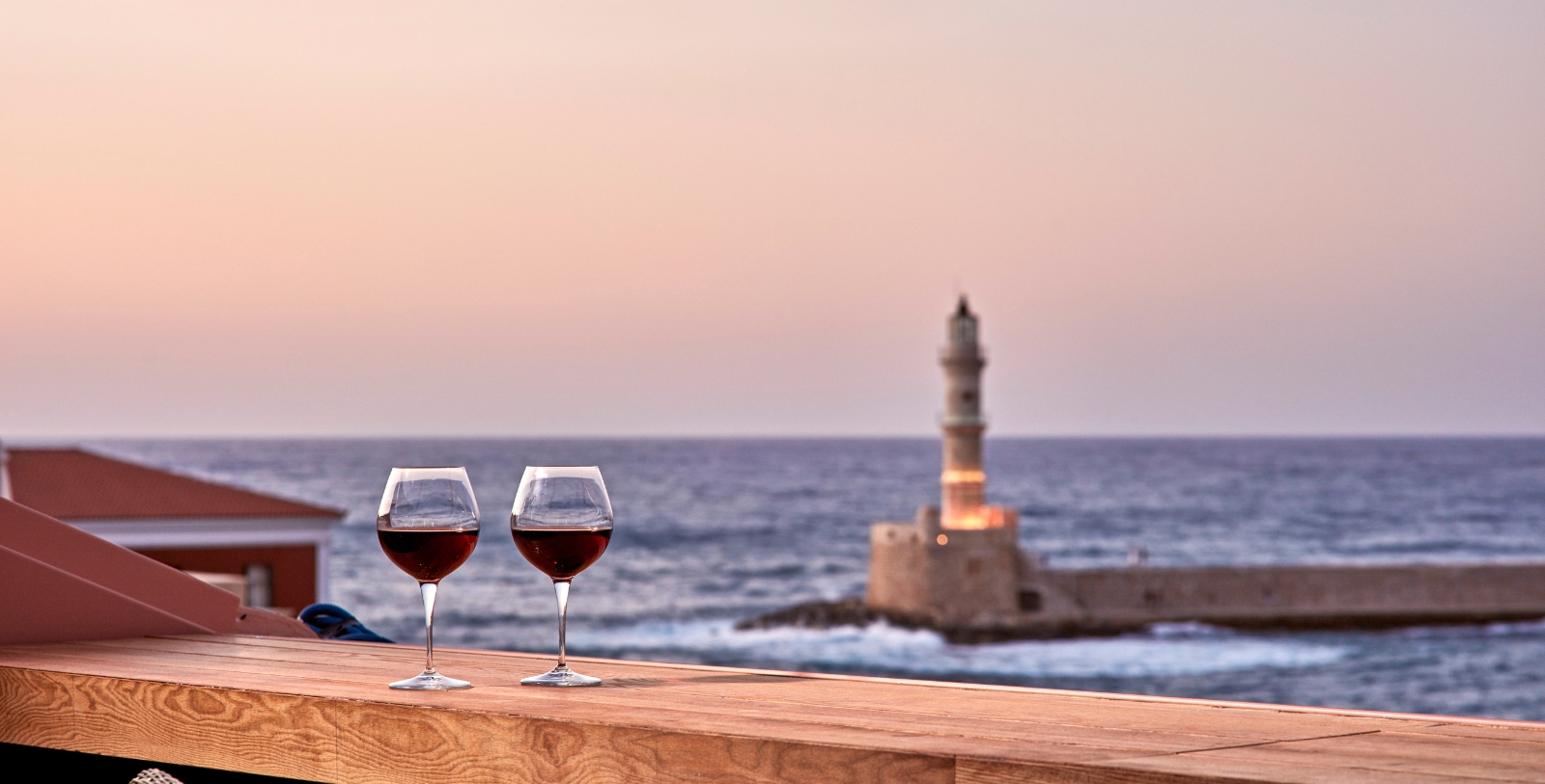 Image of view from Domus Renier Hotel, in Chania, Greece, Experience