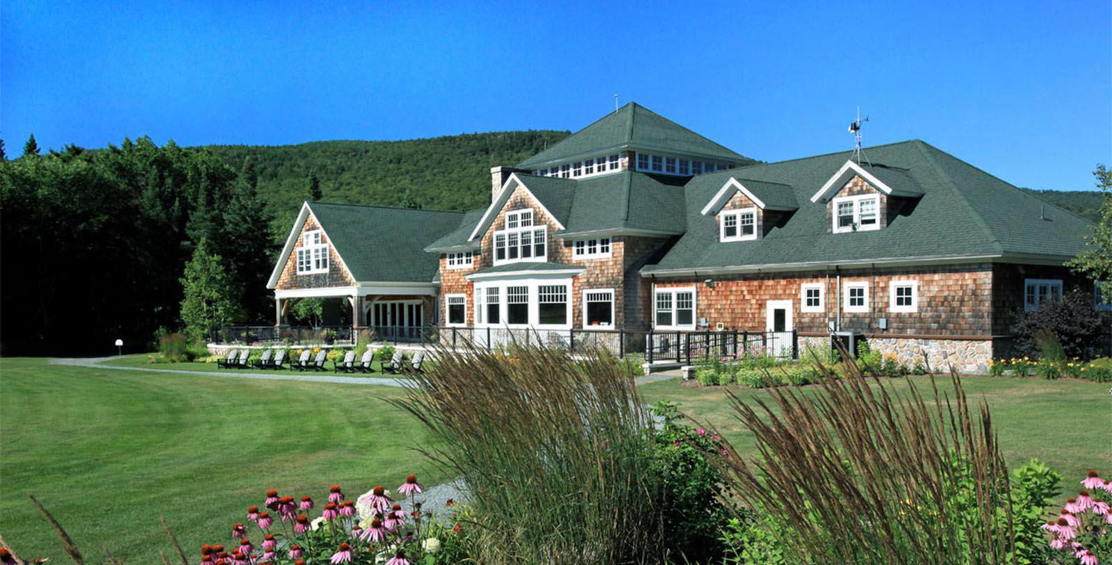 Image of Hotel Exterior, Omni Bretton Arms Inn, Bretton Woods, New Hampshire, 1896, Member of Historic Hotels of America, Overview