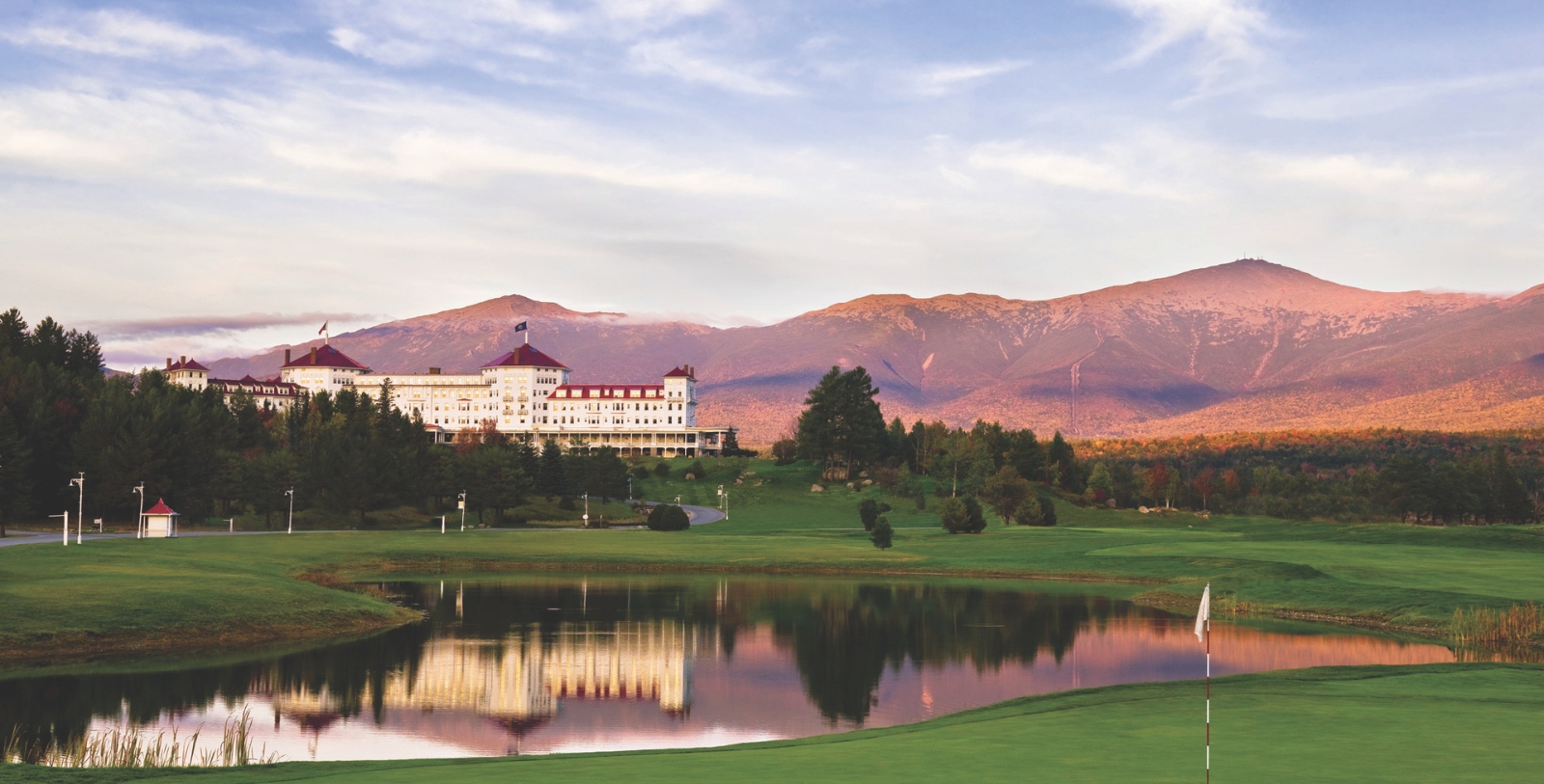 Explore the majestic views of the Mount Washington Resort Golf Club.