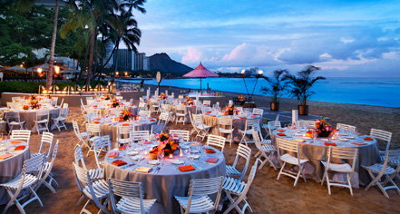 Wedding Hotels In Honolulu Hawaii Moana Surfrider A Westin