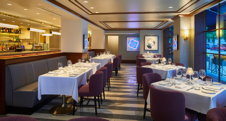 Dining at
The Lancaster Hotel
in Houston