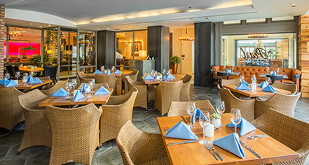 Dining at
The Sam Houston Hotel
in Houston
