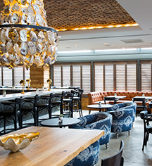 Dining at
The Sam Houston Hotel
in Houston