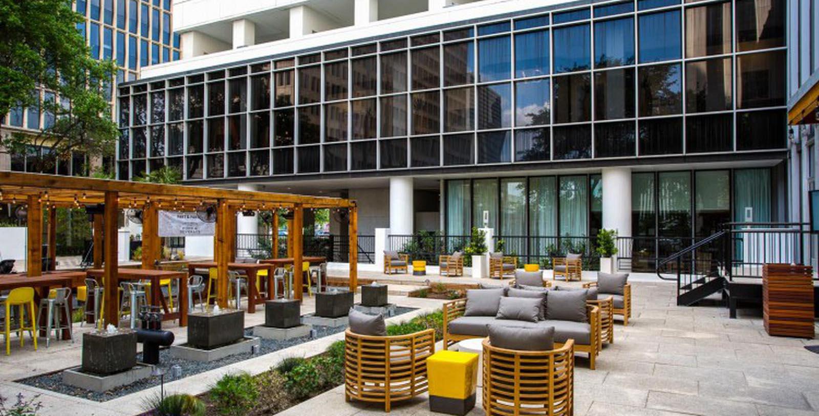Image of Part & Parcel Courtyard at The Whitehall, 1963, Member of Historic Hotels of America, in Houston, Texas, Explore