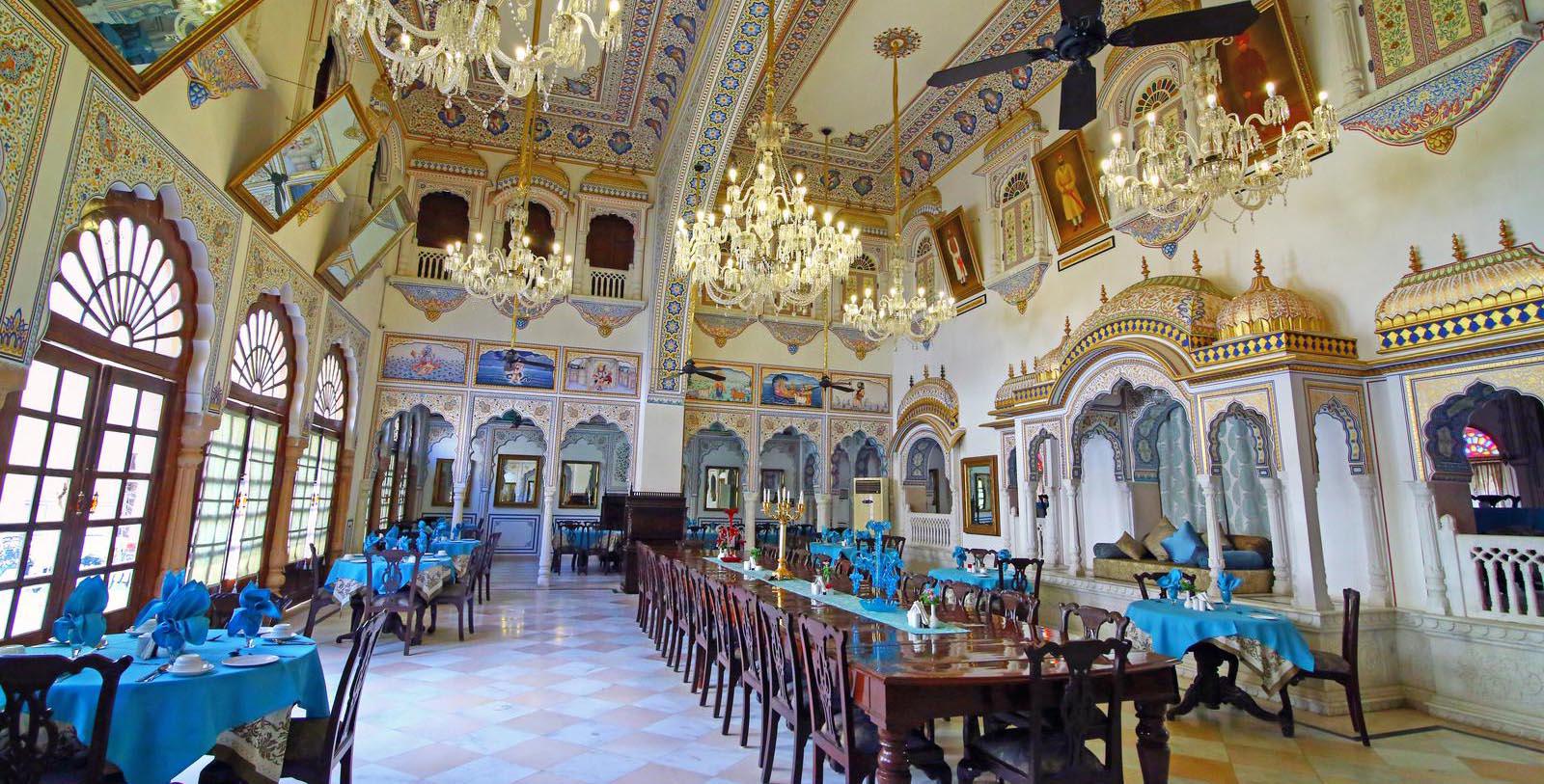 Image of Darbar Hall, Alsisar Mahal, 1800s, Member of Historic Hotels Worldwide, in Jhunjhunu, India, Special Occasions