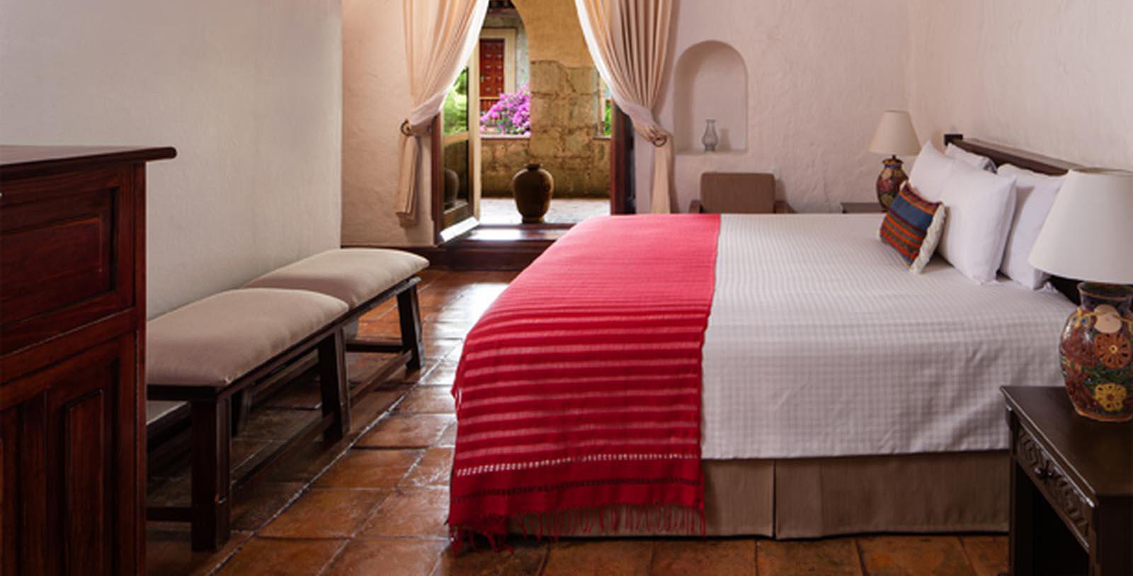 Image of Guestroom Interior Quinta Real Oaxaca, 1576, Member of Historic Hotels Worldwide, in Oaxaca, Mexico, Location
