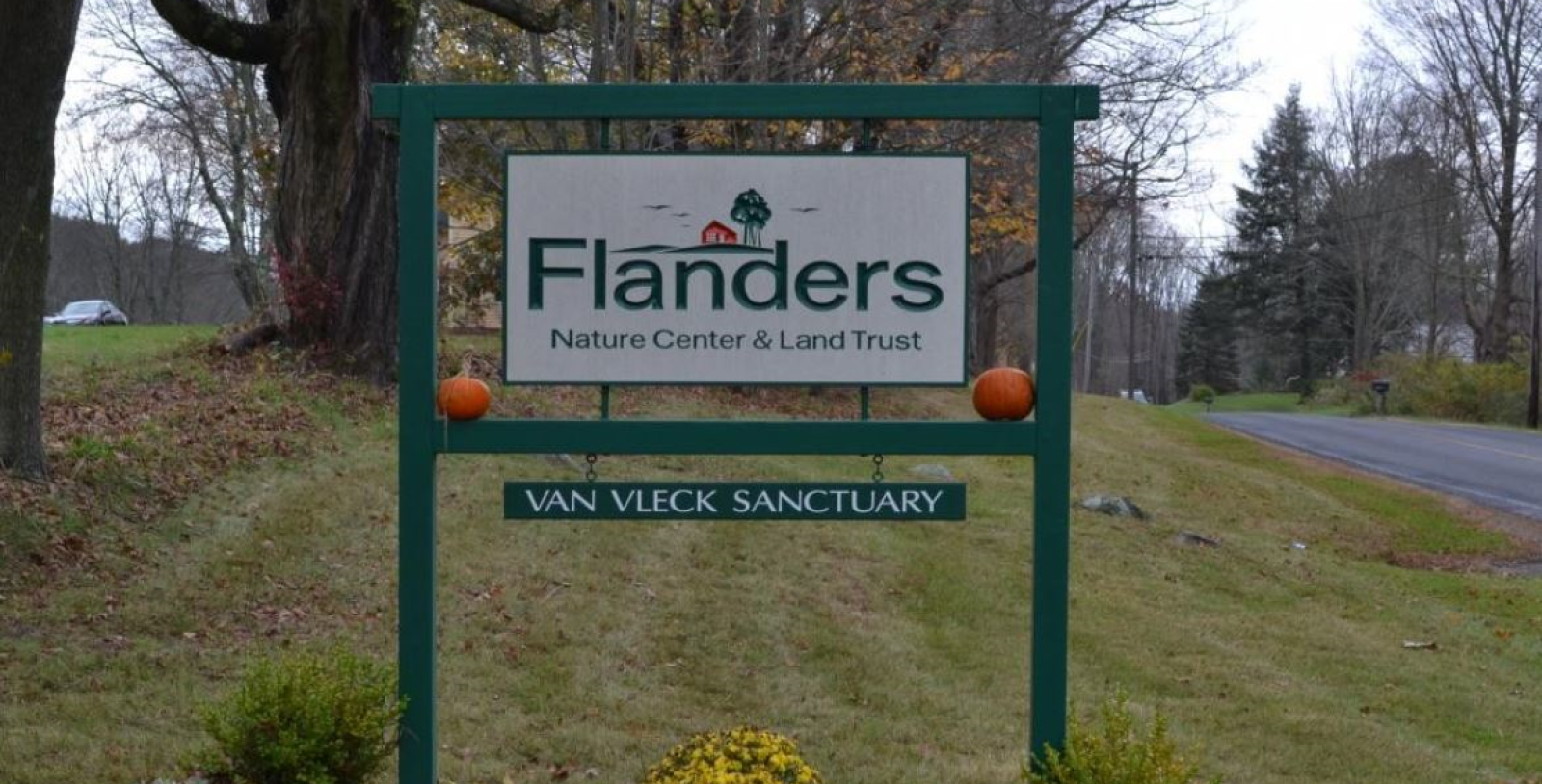 Experience the verdant hiking trails that wind throughout Flanders Nature Center.